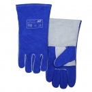 友盟AP-2601彩藍色牛二層皮電焊手套 友盟AP-2601彩藍色牛二層皮電焊手套