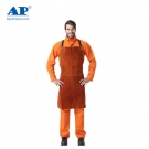 友盟AP-6300咖啡色牛二層芯皮圍裙 友盟AP-6300咖啡色牛二層芯皮圍裙