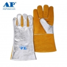 友盟AP-4501牛二層皮鋁箔耐高溫手套 友盟AP-4501牛二層皮鋁箔耐高溫手套
