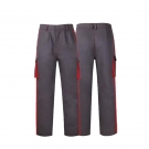 友盟AP-9702灰紅配色阻燃工作服褲子 友盟AP-9702灰紅配色阻燃工作服褲子
