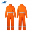 友盟AP-8301橙紅色連體防火阻燃工作服 友盟AP-8301橙紅色連體防火阻燃工作服