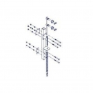 3M 6100095不銹鋼安全系統底部支架