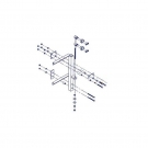 3M 6100050鍍鋅安全系統底部支架