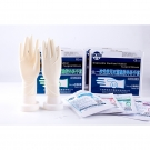 科美一次性使用滅菌橡膠外科手套無粉麻面 科美一次性使用滅菌橡膠外科手套無粉麻面