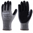 LANON蘭浪H108蜂巢系列D級(jí)丁腈橡膠防割手套