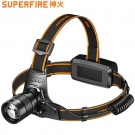 神火HY01調焦感應白激光遠射頭燈 神火HY01調焦感應白激光遠射頭燈