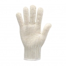 思衛爾1801淺黃色8針曼陀林HPPE滌綸鋼絲防割手套