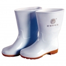 盛安白色中筒食品靴 盛安白色中筒食品靴