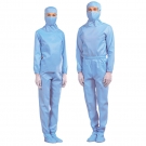 嘉柏利通F-1112W藍(lán)色套頭式分體潔凈服 嘉柏利通F-1112W藍(lán)色套頭式分體潔凈服