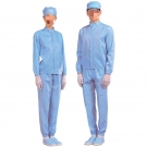 嘉柏利通F-2112藍(lán)色立領(lǐng)拉鏈?zhǔn)椒煮w潔凈服 嘉柏利通F-2112藍(lán)色立領(lǐng)拉鏈?zhǔn)椒煮w潔凈服