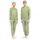 嘉柏利通F-2114綠色立領(lǐng)拉鏈?zhǔn)椒煮w潔凈服 嘉柏利通F-2114綠色立領(lǐng)拉鏈?zhǔn)椒煮w潔凈服