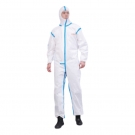 UTTERGUARD優特安U6白色膠條連體防護服