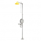 補天BTF12不銹鋼聯動翻蓋復合式洗眼器