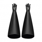 邦思爾BANGSIER 6-10HR2532黑色丁基橡膠手套