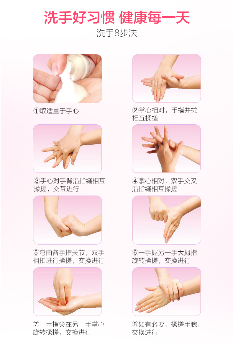 3MM愛(ài)護(hù)佳9252S免洗泡沫消毒殺菌洗手液圖片7