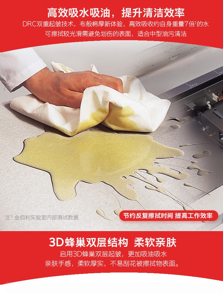 金佰利05007A(舊型號05007) WYPALL* L40工業(yè)擦拭紙圖片4