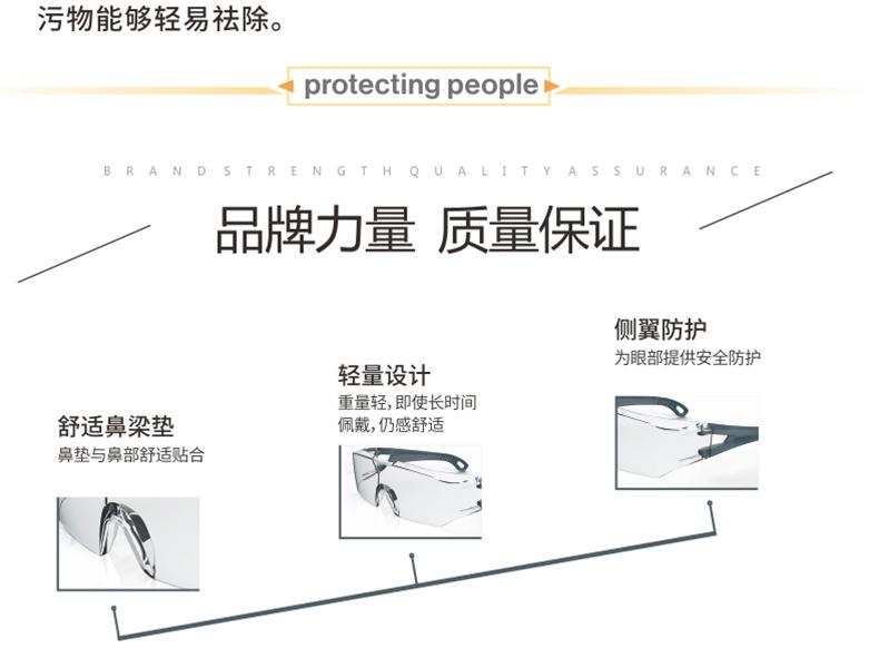 UVEX優(yōu)唯斯9065129防刮擦防霧防護(hù)眼鏡圖片4