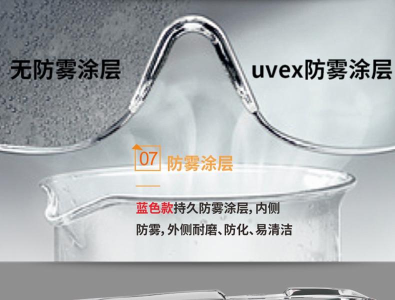 UVEX優(yōu)唯斯9065129防刮擦防霧防護(hù)眼鏡圖片12