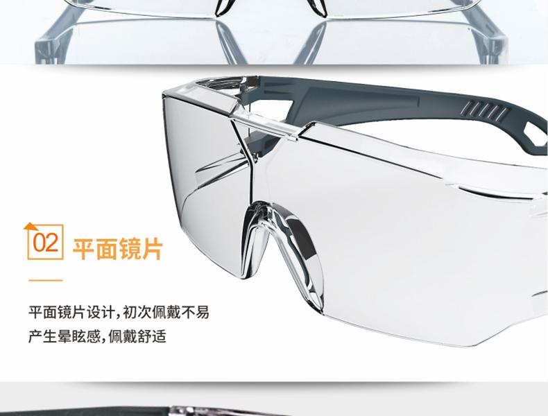 UVEX優(yōu)唯斯9065129防刮擦防霧防護(hù)眼鏡圖片7