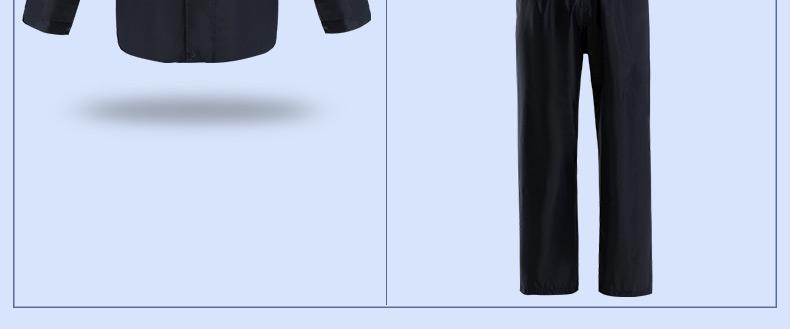 天堂N211-7AX帶反光條雨衣圖片12