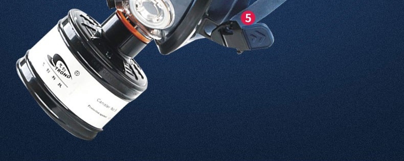 思創(chuàng)ST-S100X-2橡膠全面罩防毒面具圖片15