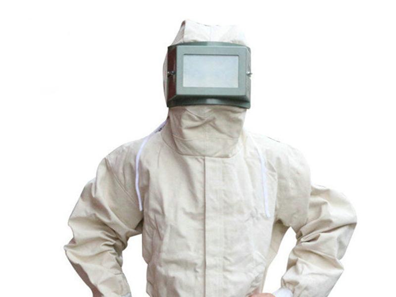 百勞匯3-002分體噴砂服上衣圖片3