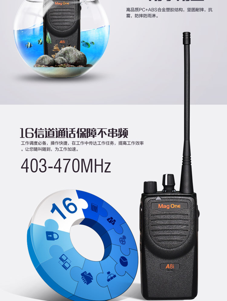 摩托羅拉A8i對講機圖片8