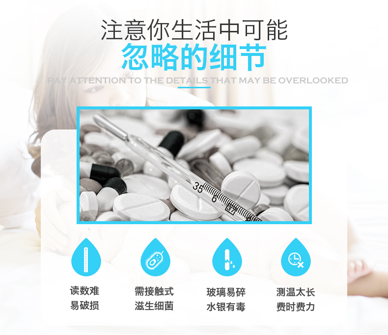 長坤CK-T1501非接觸式紅外體溫計圖片2