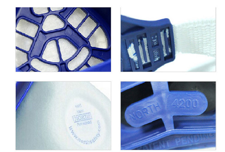 Honeywell霍尼韋爾4200M 4200標準版防塵面具圖片4