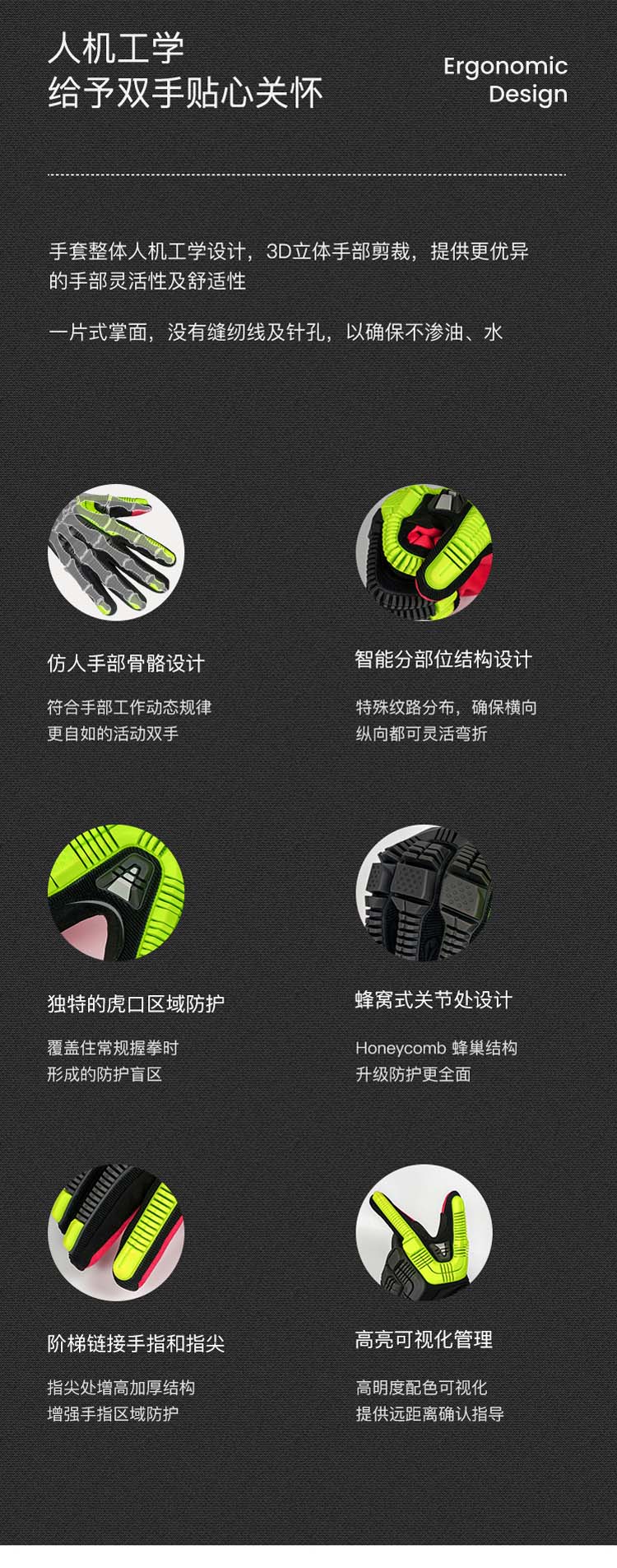 Honeywell霍尼韋爾42-622BYCN Rig Dog Xtreme防割手套圖片5