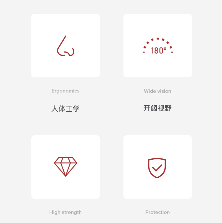 Honeywell霍尼韋爾100510S200A plus透明鏡片灰色鏡框防刮擦防護眼鏡圖3