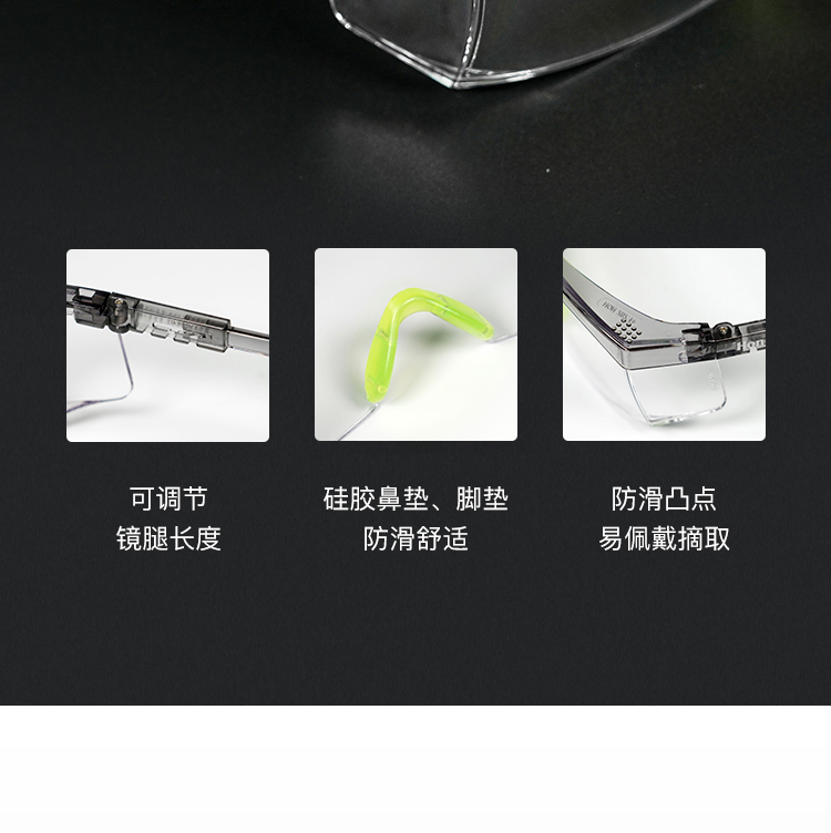 Honeywell霍尼韋爾100510S200A plus透明鏡片灰色鏡框防刮擦防護眼鏡圖13