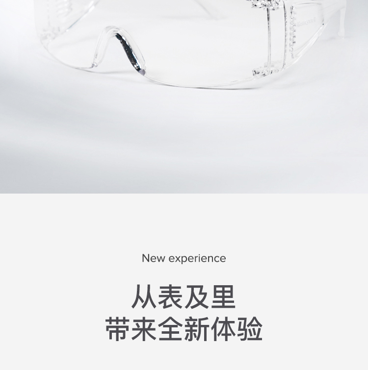Honeywell霍尼韋爾100002 VisiOTG-A透明防霧鏡片訪客防護眼鏡圖片2