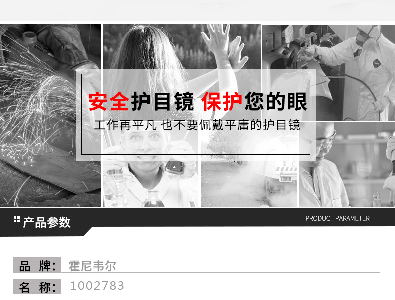 Honeywell霍尼韋爾1002783M100經典款防霧防刮擦防護眼鏡圖片2