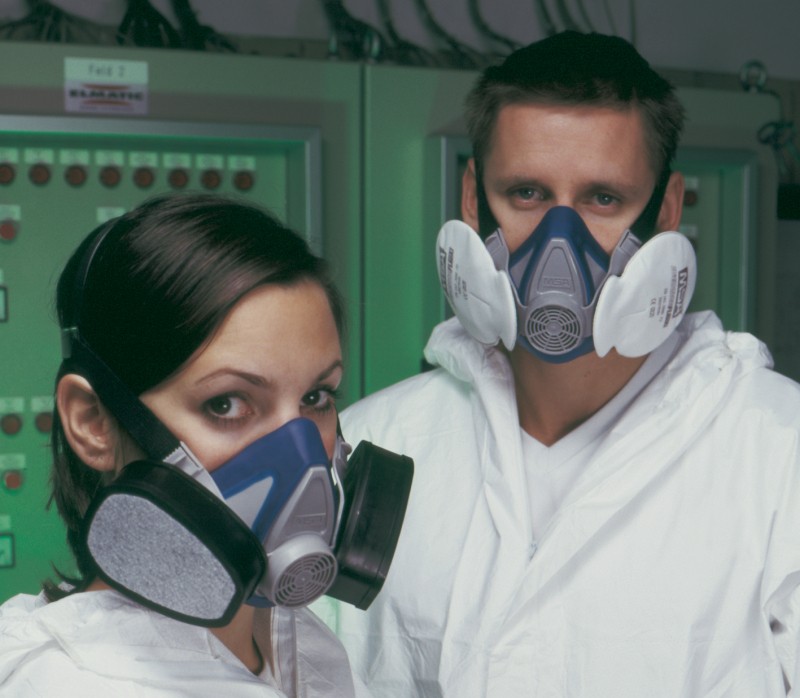 梅思安10120786優越系列200LS型半面罩呼吸器圖片5