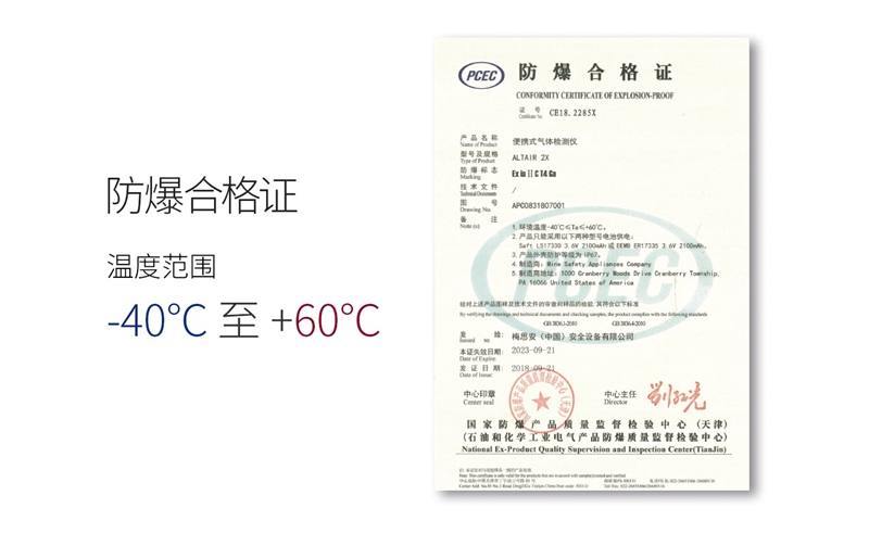 梅思安10161491（進(jìn)口版）天鷹2X單氣體檢測儀圖7