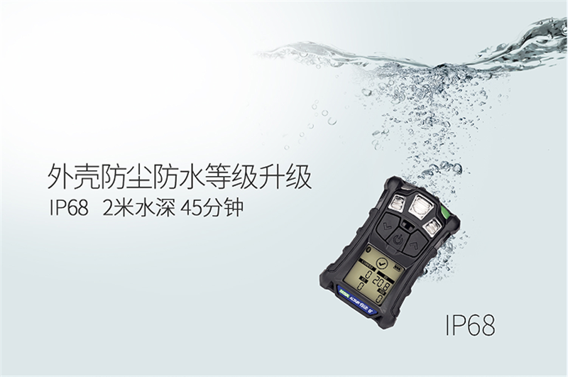 梅思安10202475天鷹4XR硫化氫氣體檢測儀圖4