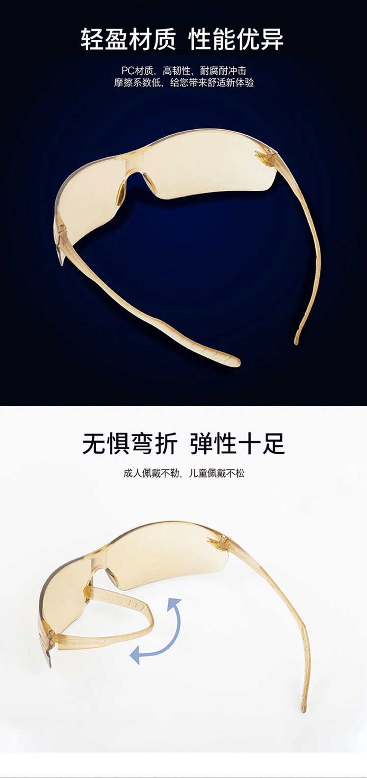 代爾塔101143HELIUBB防霧防護眼鏡圖4