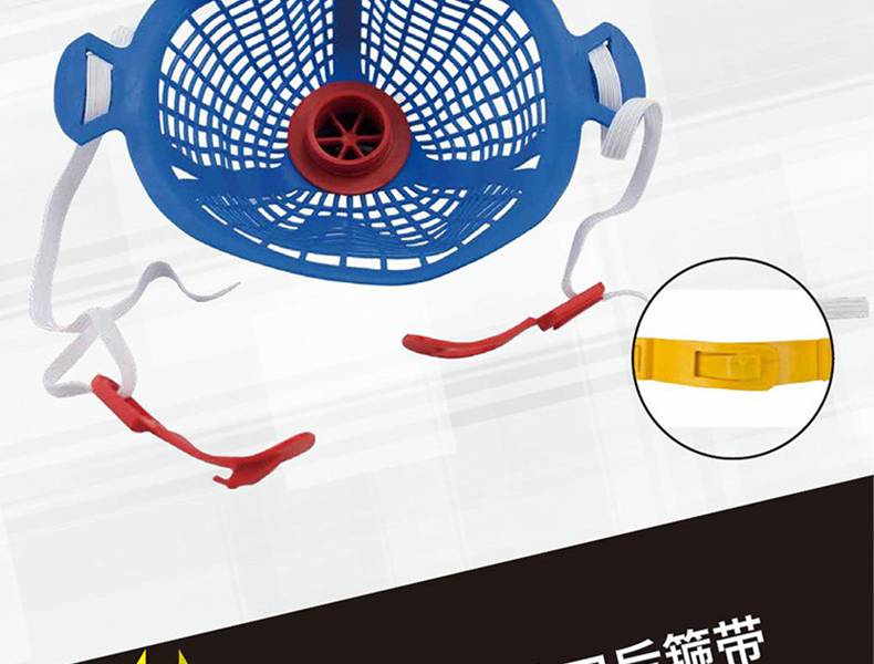 代爾塔104119可更換式帶閥防塵口罩圖片9