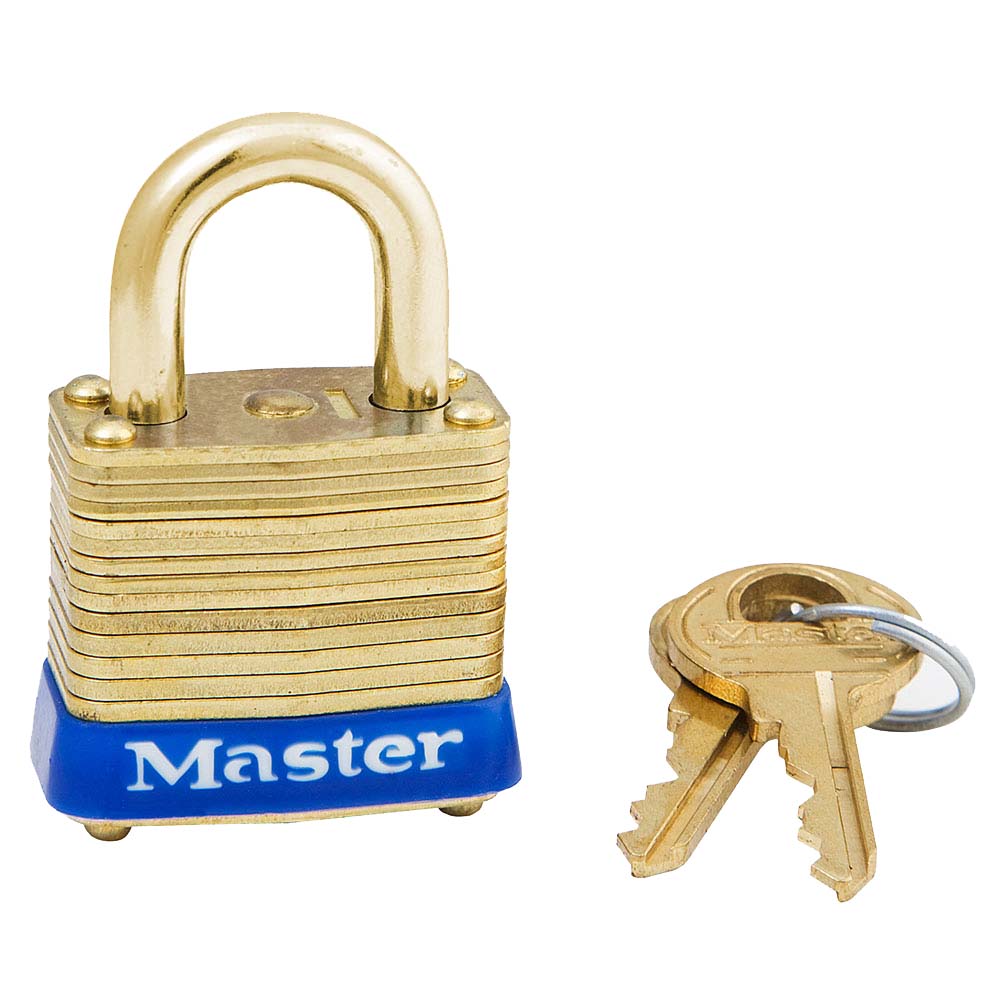 瑪斯特8KAB黃銅千層鎖圖片