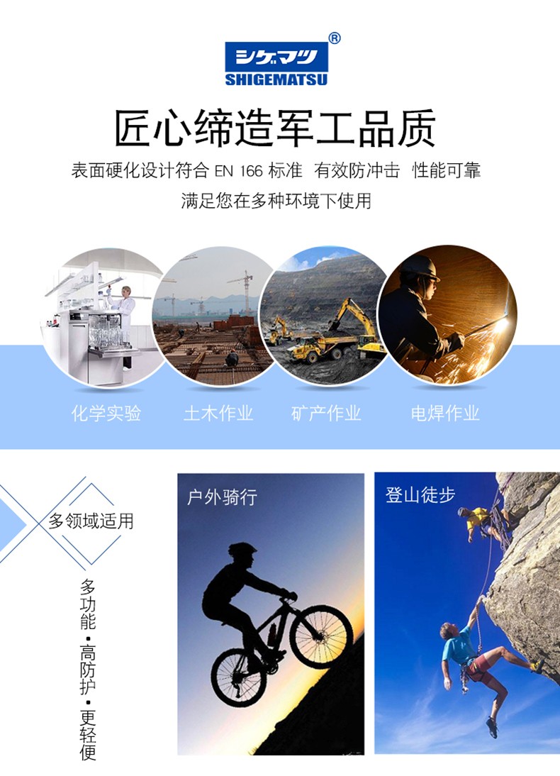 重松EE-11防護眼鏡圖3