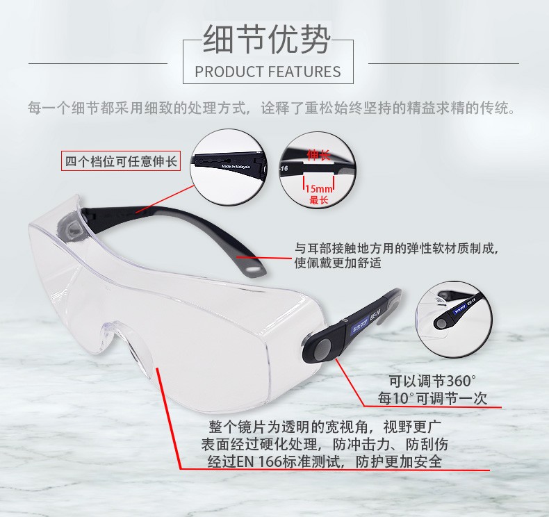 重松EE-16護目鏡圖3