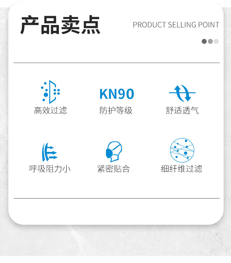 思創(chuàng)ST-A9007KN95防塵口罩圖1