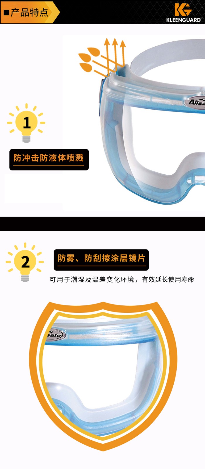 金佰利14399護(hù)目鏡圖3