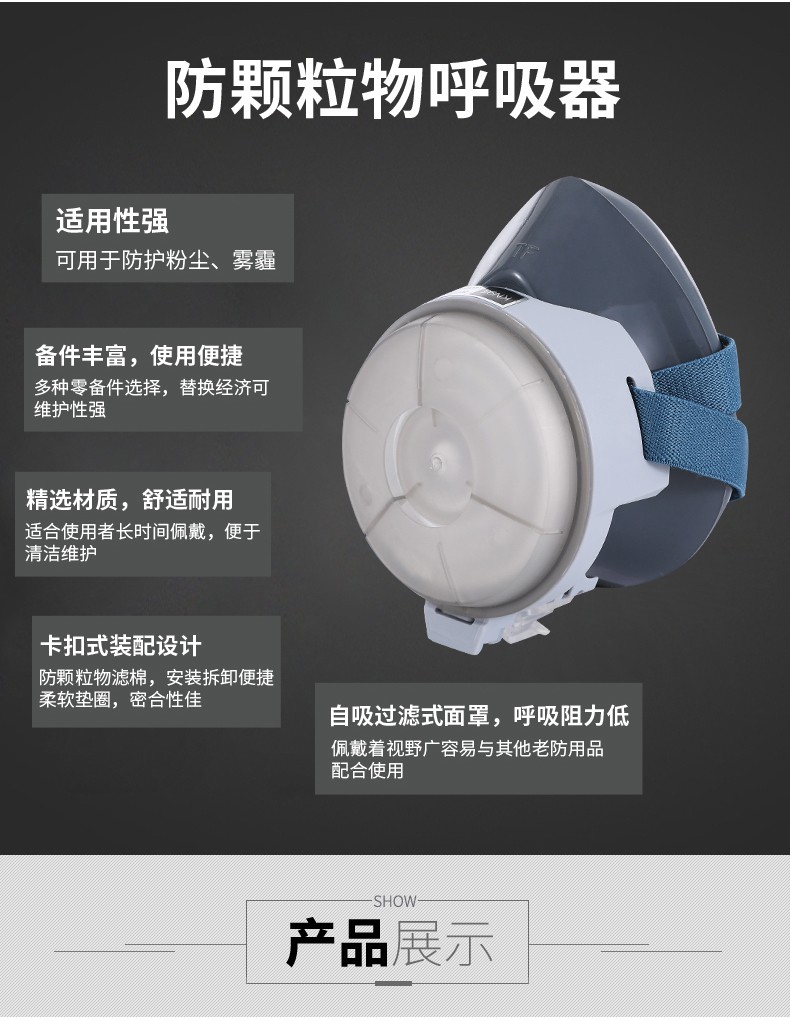 唐豐TF-0702防塵面具圖11