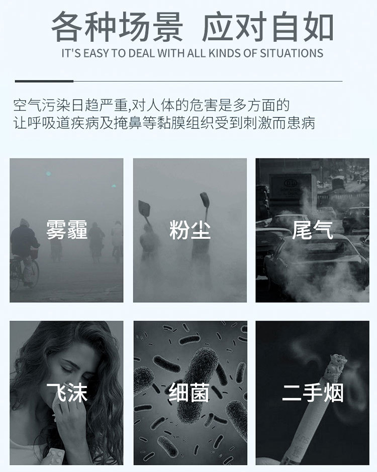 冠樺9801防塵口罩圖3