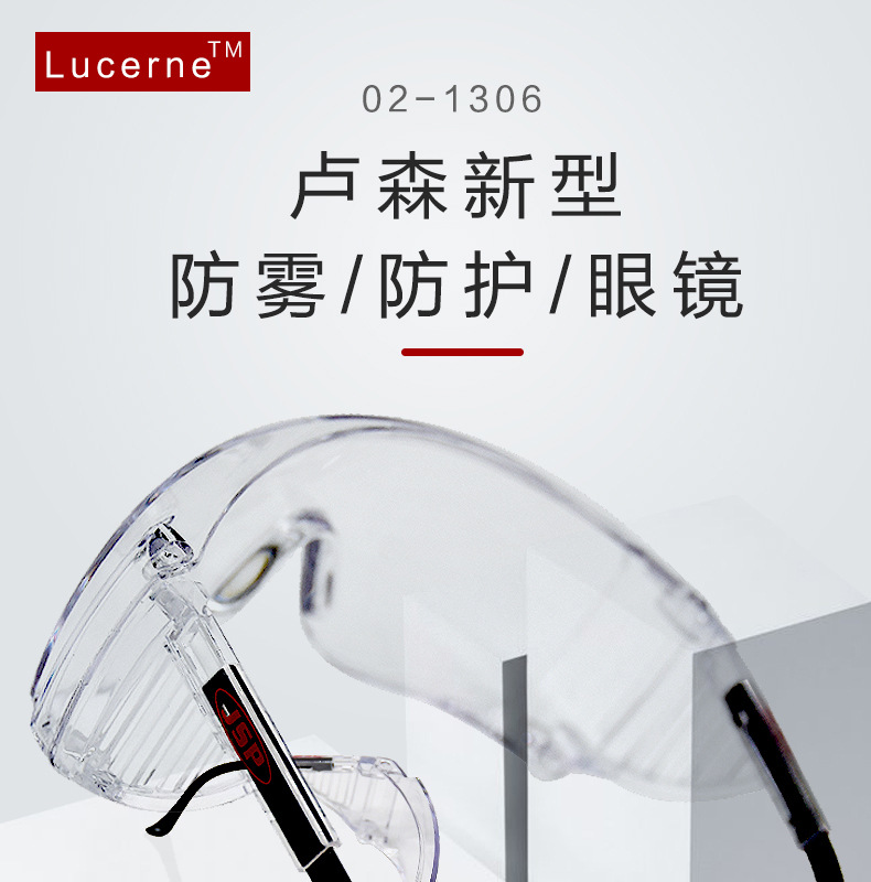 潔適比02-1306盧森新型防護眼鏡圖1