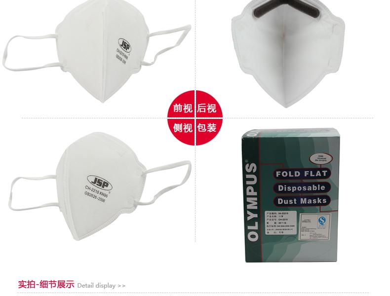 潔適比04-22215CH-2215折疊防塵口罩圖2