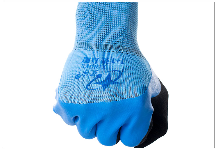 星宇1+1彈力星勞保手套圖片9