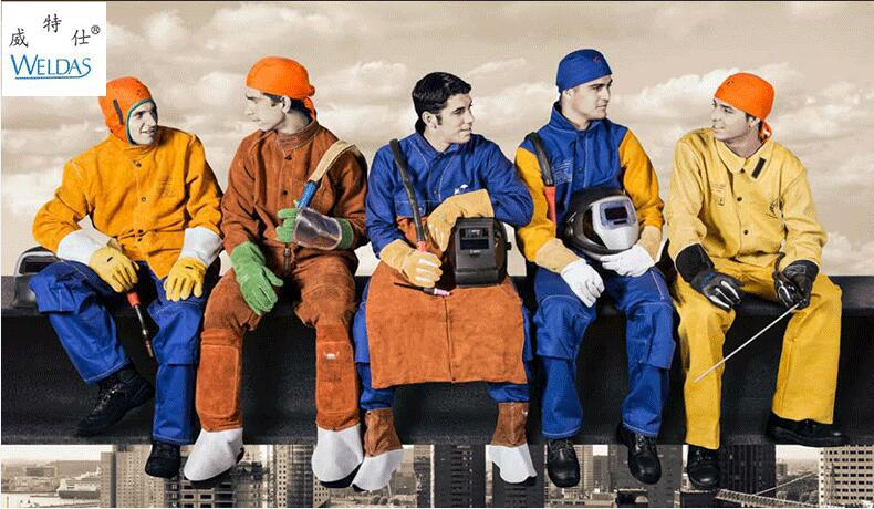 威特仕10-2670-M羊皮機(jī)械師勞保手套圖片1